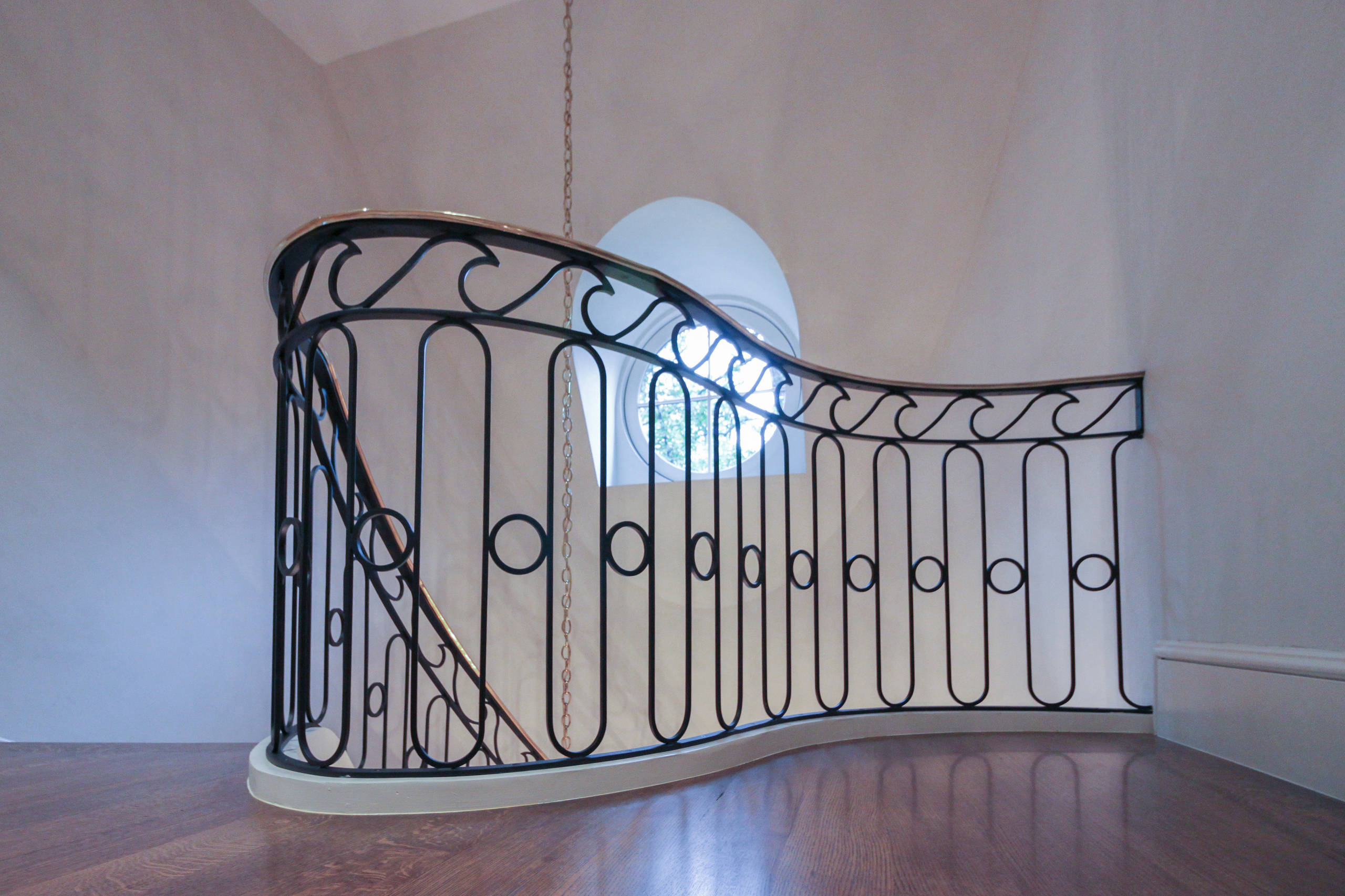 61_Sculptural/Elliptical Staircase in Washington, DC 20008