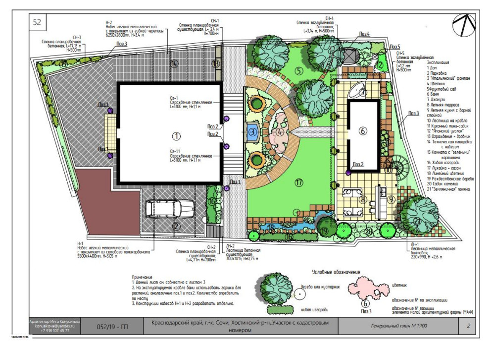 Проект благоустройства в Хостинском районе города Сочи