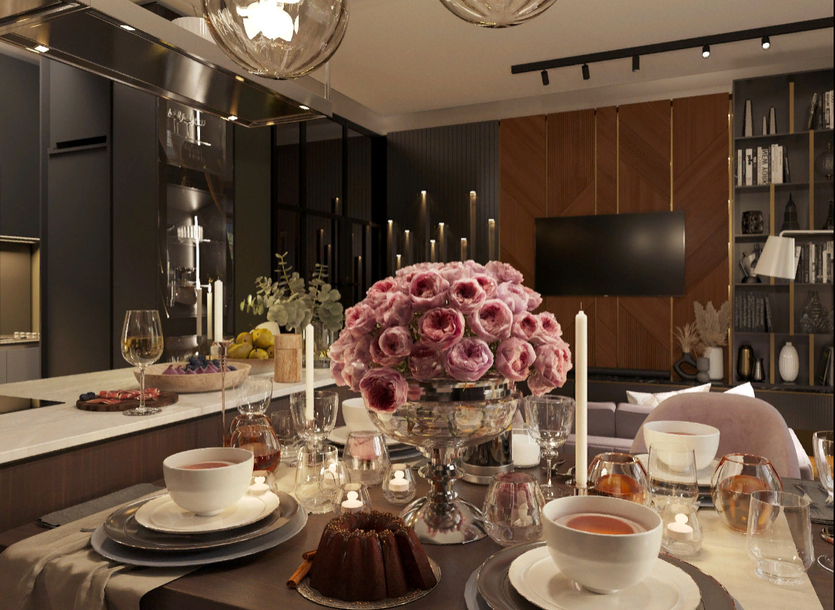 Уютная гостиная