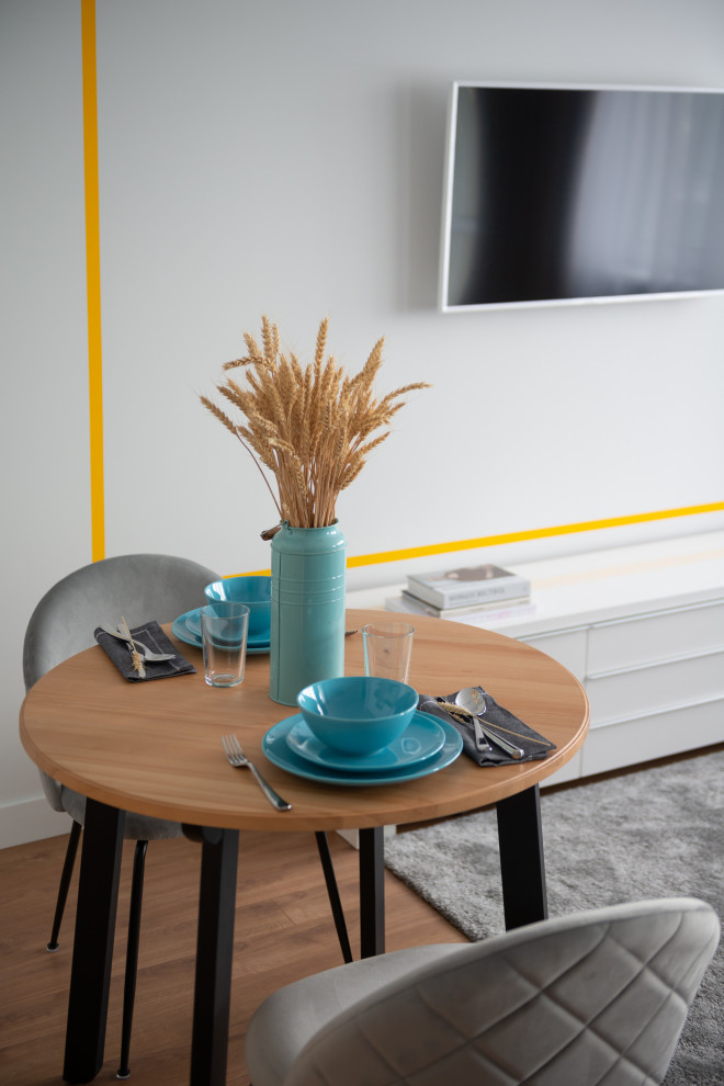 Съёмка интерьера однокомнатной квартиры по проекту Анастасии Тюменевой