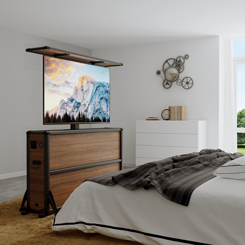 IntelliCube Aluminum & Wood TV Lift Cabinet Collection