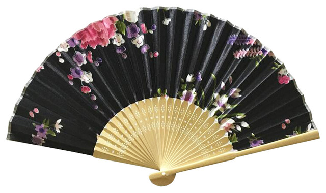 Chinese Retro Folding Fans Cosplay Handheld Fan Best Gift # 07