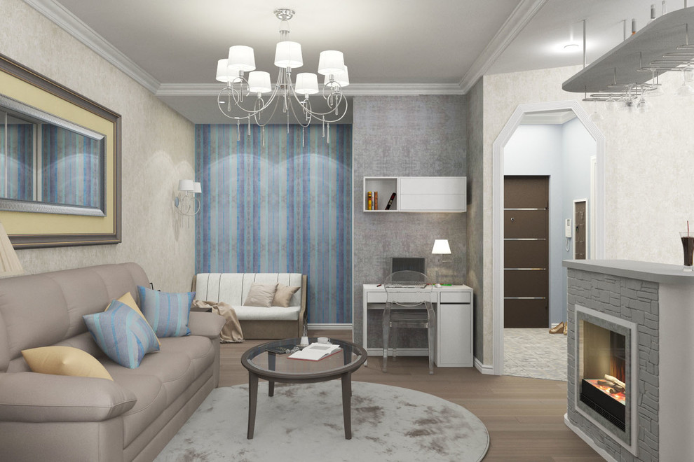 Дизайн-интерьера ЖК Белые Ночи