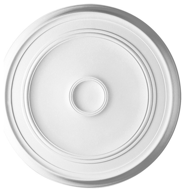 Orac Decor Plain Polyurethane Ceiling Medallion Diameter 24 3 8