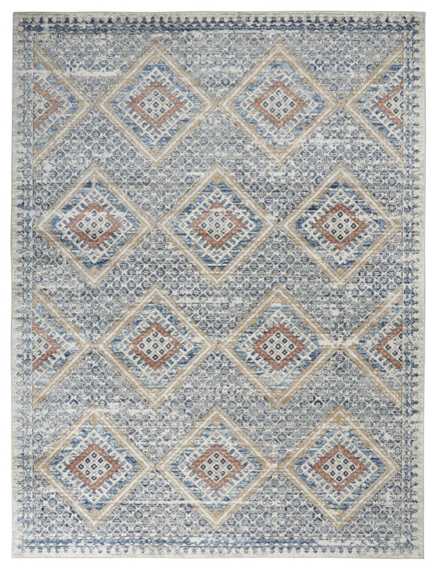 Nourison Quarry Area Rug, 8'10"x11'10" Southwestern Area Rugs by