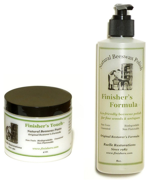 Ruelle Restorations Natural Beeswax Polish Finisher's Formula & Paste