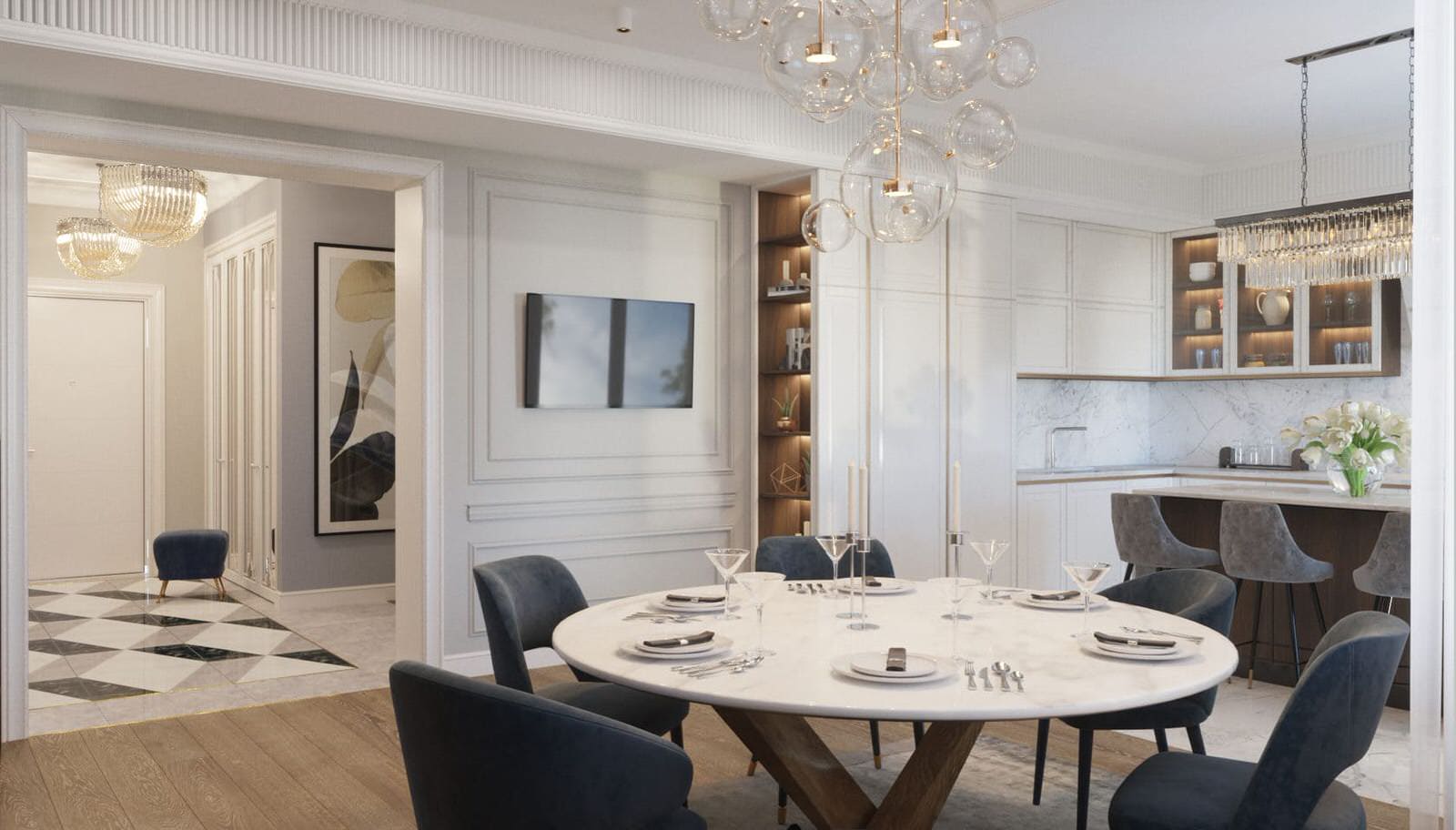 Кухня-гостиная / Пятигорск