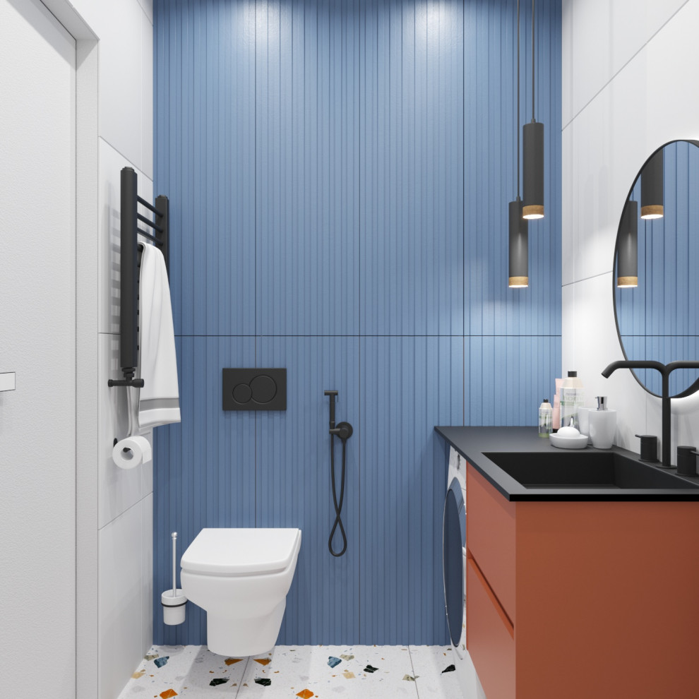 Дизайн интерьера однокомнатной квартиры 33 кв. м ЖК Дубрава