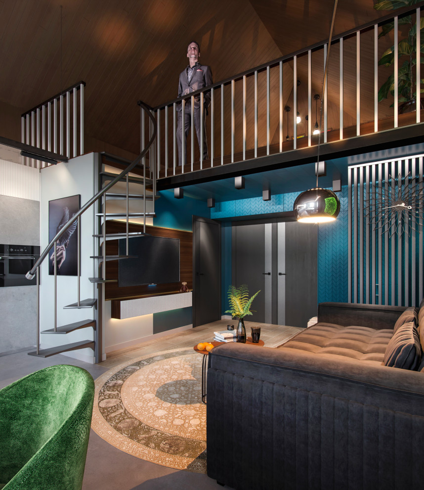 Разработка визуальной концепции шоурума (97 м2) для застройщика в г. Уфа