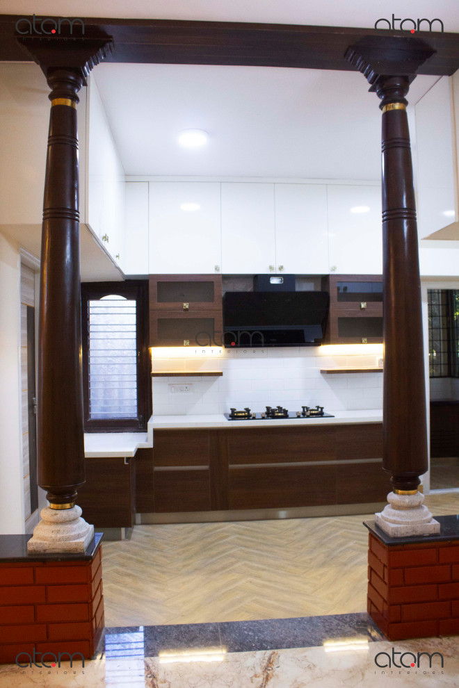 Photo of a world-inspired kitchen in Bengaluru.