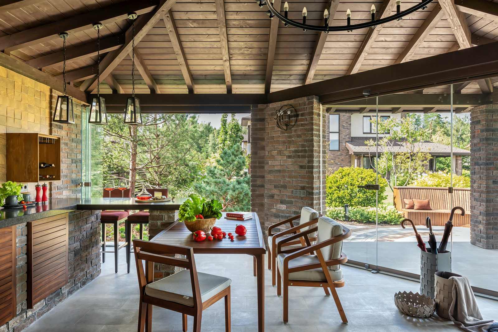 Беседка для всей семьи