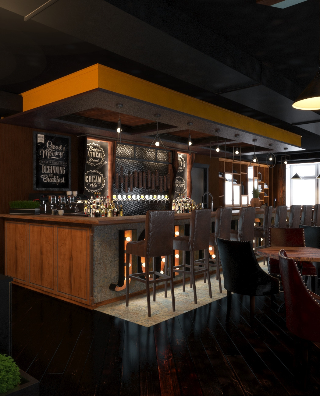 Крафтовый бар "Самовар" / Чебоксары / 2018г.