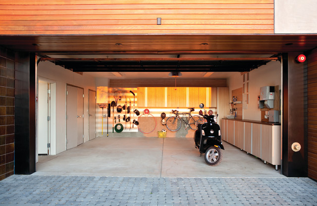 Garage contemporary-garage