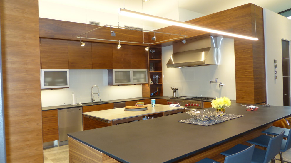 Contemporary kitchen in Dallas.