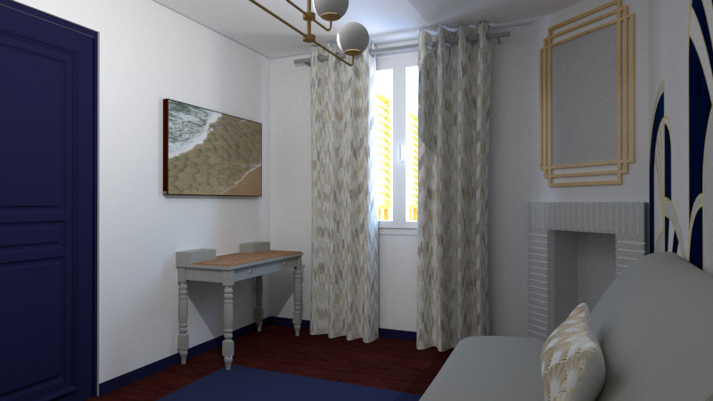 vue 3D chambre