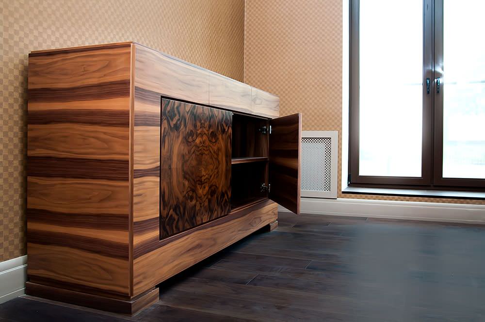 ЖК «Покровский» для компании Villagio Estate. ТВ-тумба, комоды, шкафчики.