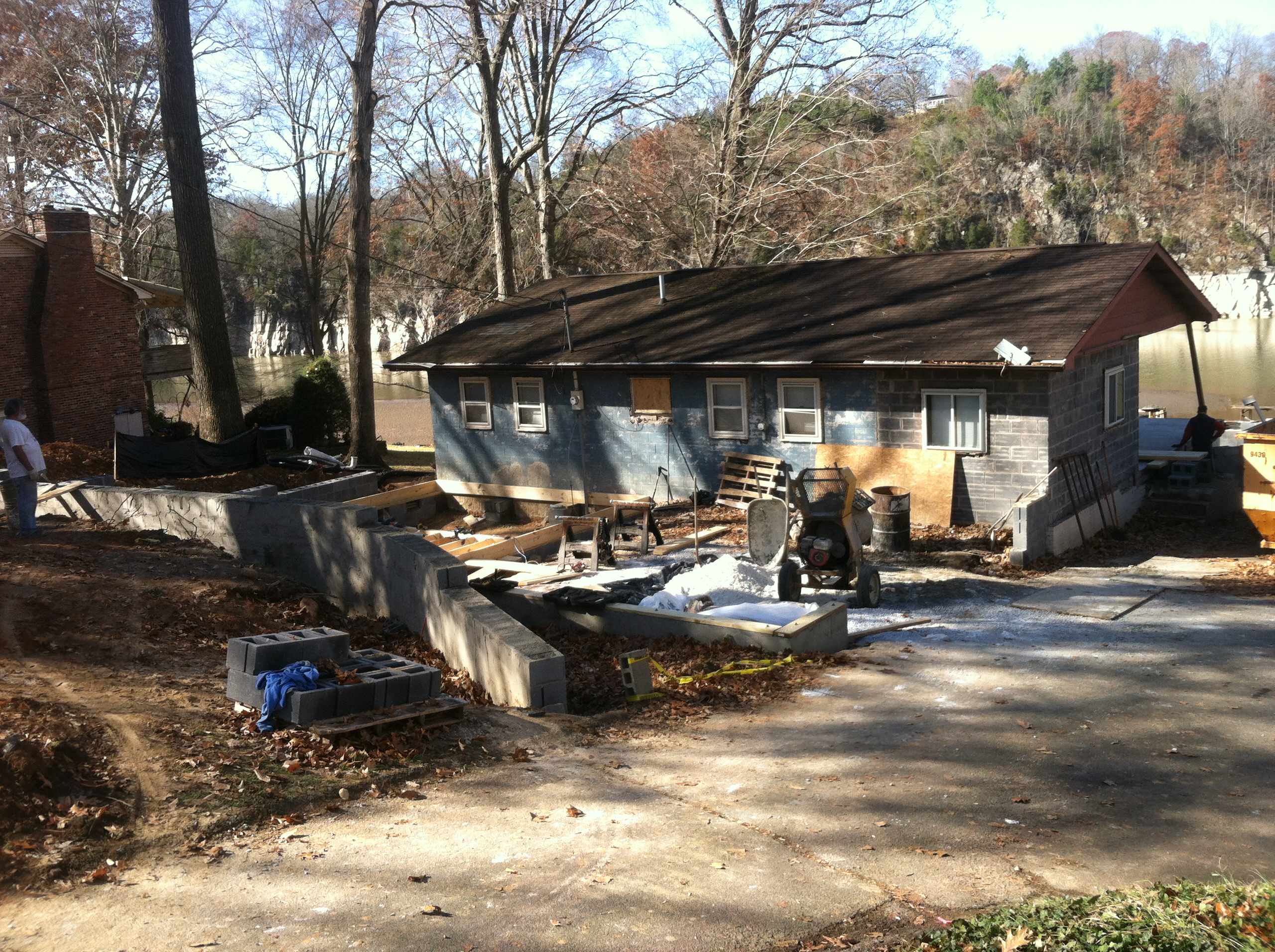 Lake House Before