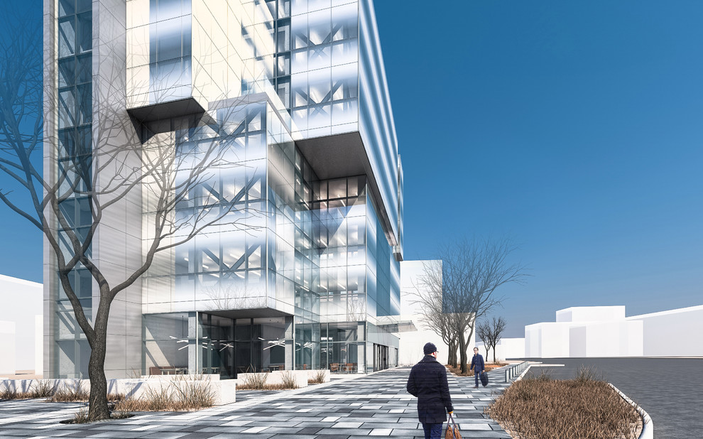 Офис строительной компании по улице Суворова в Краснодаре