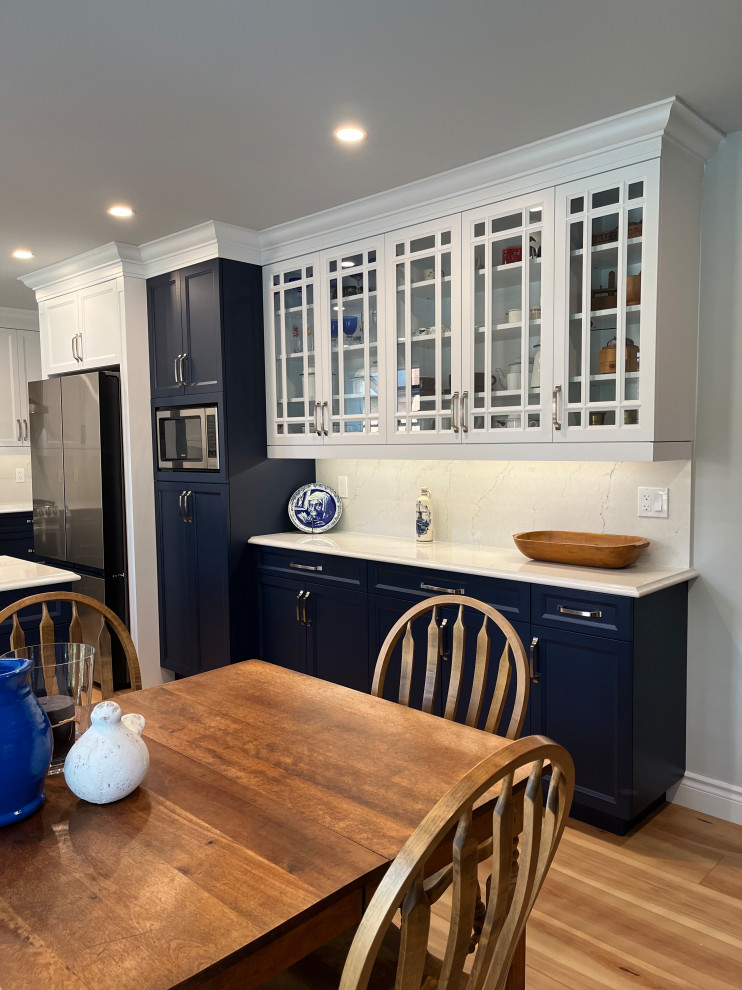 Inspiration for a transitional kitchen remodel in Toronto