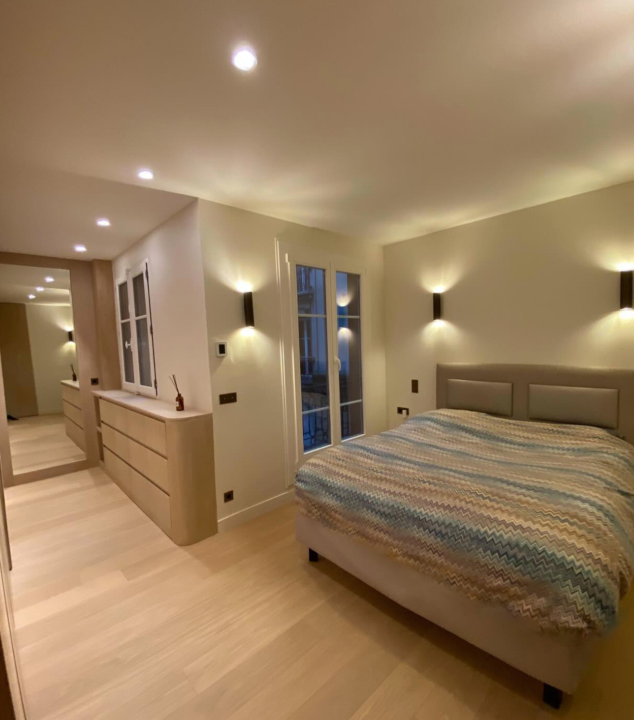 Projet Montorgueil -Rénovation complète d'un appartement de 145 m2.
