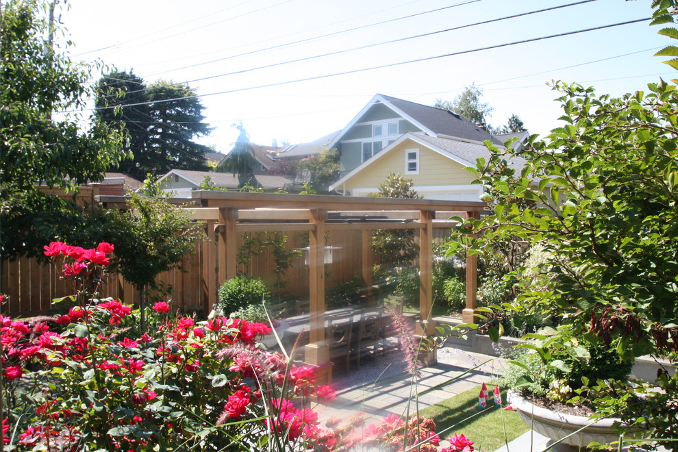 back yard retreat - Craftsman - Landscape - Seattle - by Kim Rooney