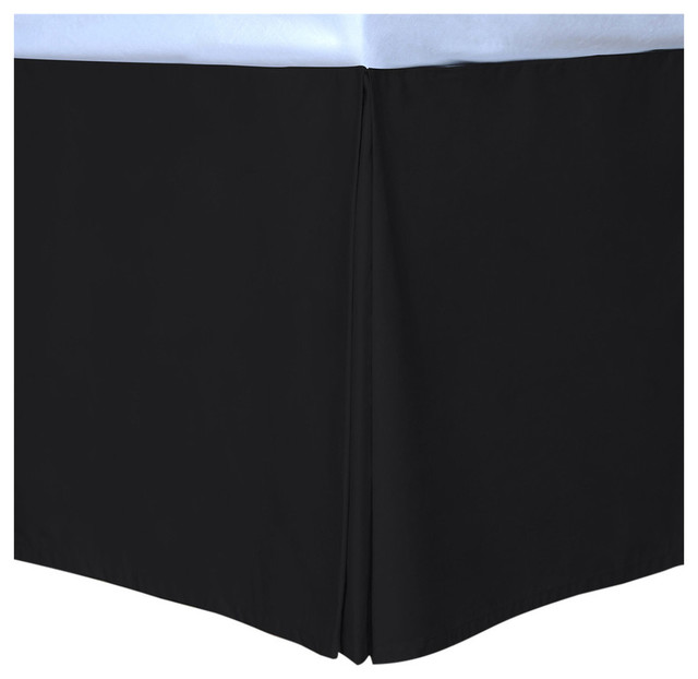 Cottonpure Colors Sustainable Cotton Bed Skirt, King Transitional