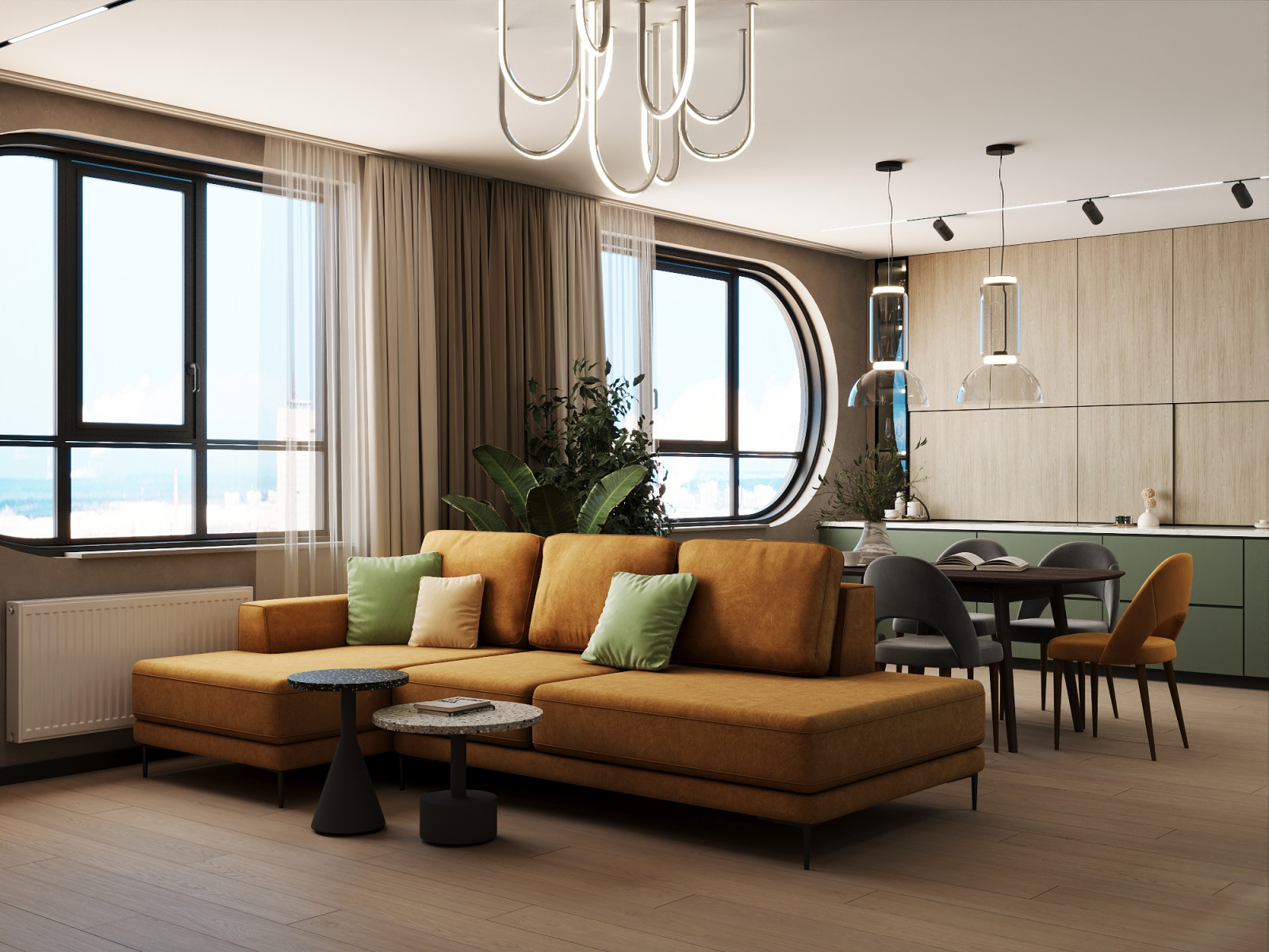 ЖК REPIN TOWERS. Квартира 85 м2, г. Екатеринбург