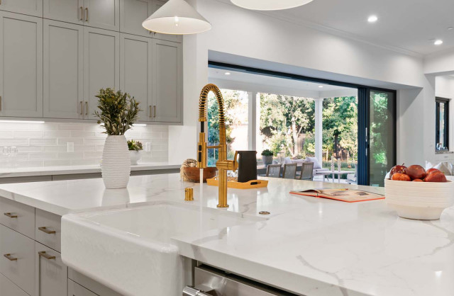 Atherton Transitional transitional-kitchen