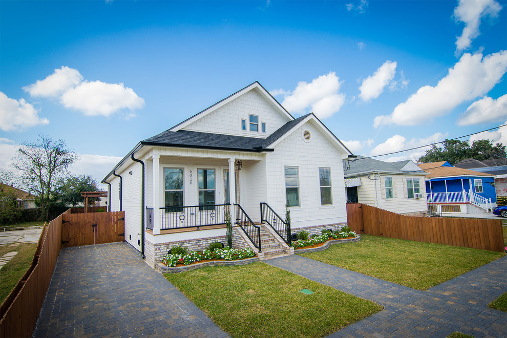 New House Exterior New Orleans by Angels Remodeling LLC. New House Exterior New Orleans by Angels Remodeling LLC.