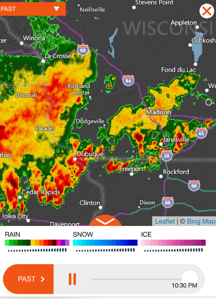Rain Patterns in your area