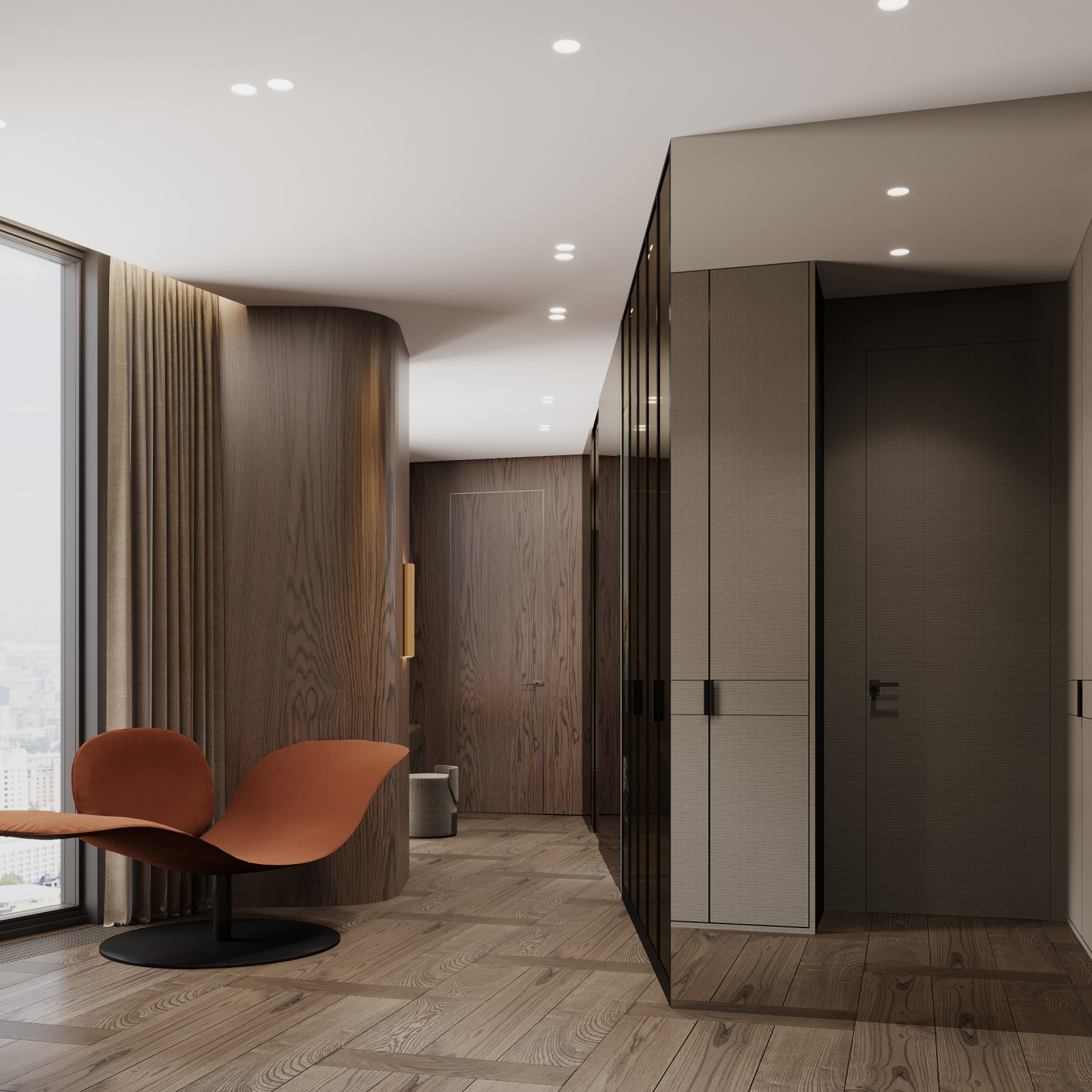 Апартаменты в башне Capital Towers