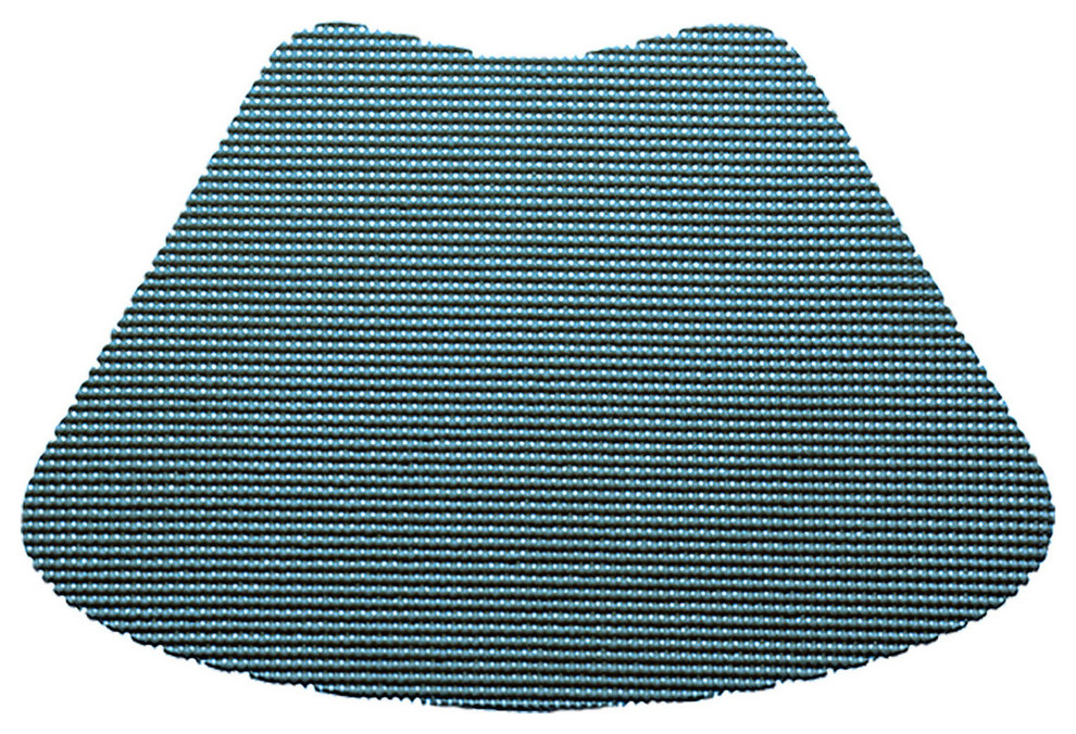 Niagara Blue Wedge Placemat Contemporary Placemats by