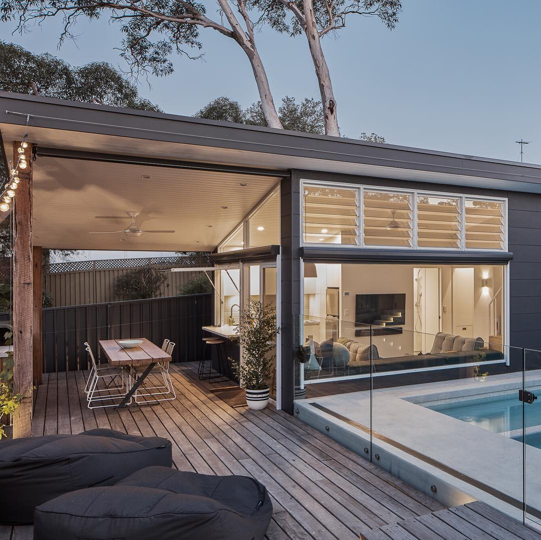 Дом 33 кв.м. с тремя спальнями (студия ironbarkarchitecture)