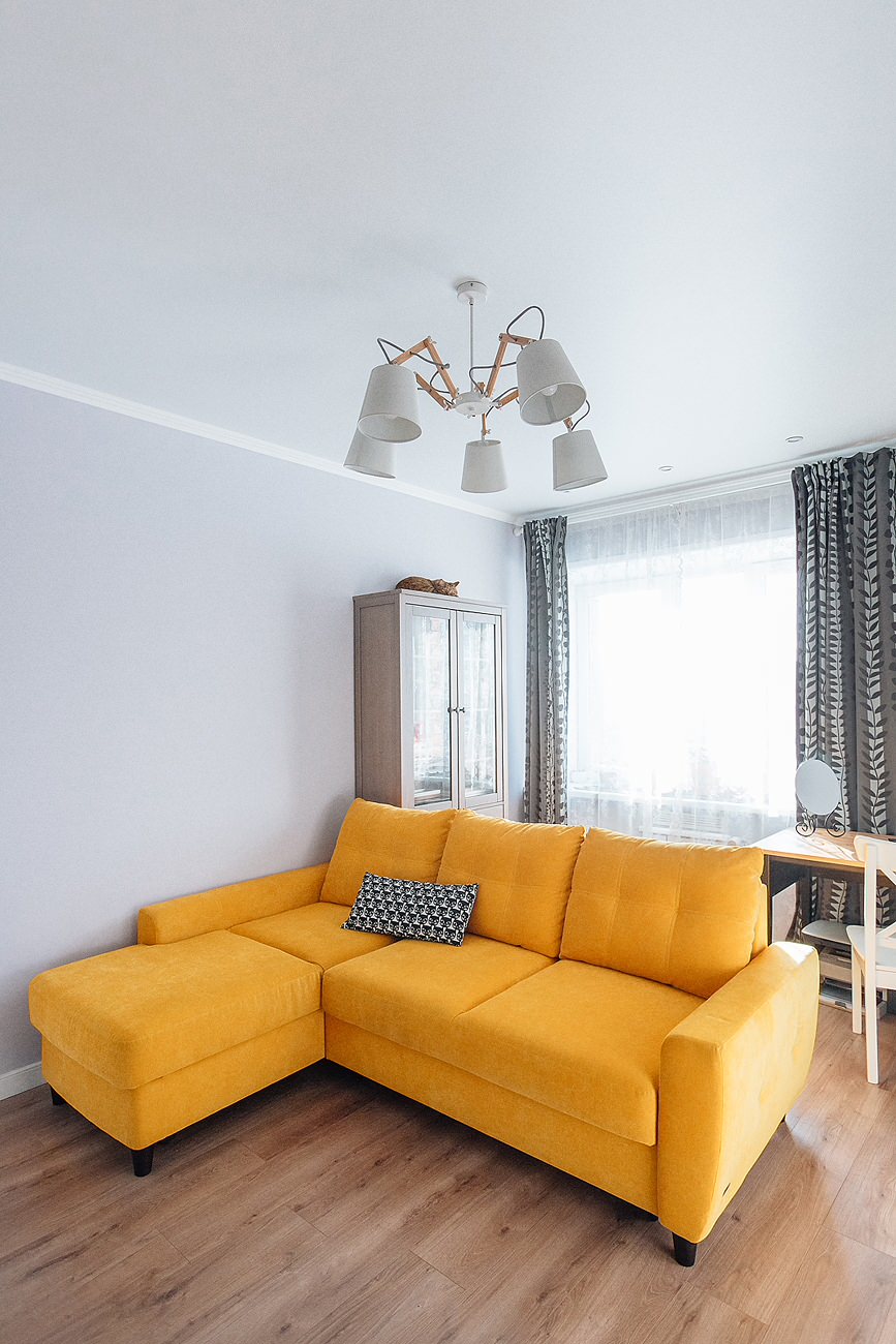 Солнечный интерьер для солнечной семьи