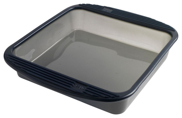 Mastrad Translucent Grey Silicone 9 Inch Square Cake Pan