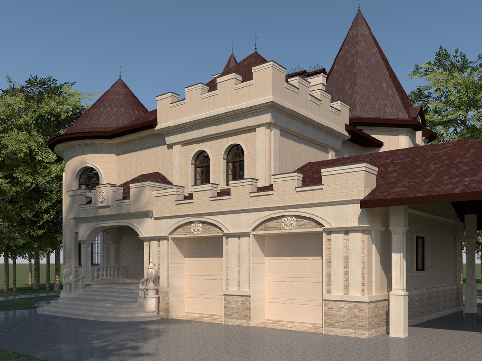 Замок с видом на Волгу