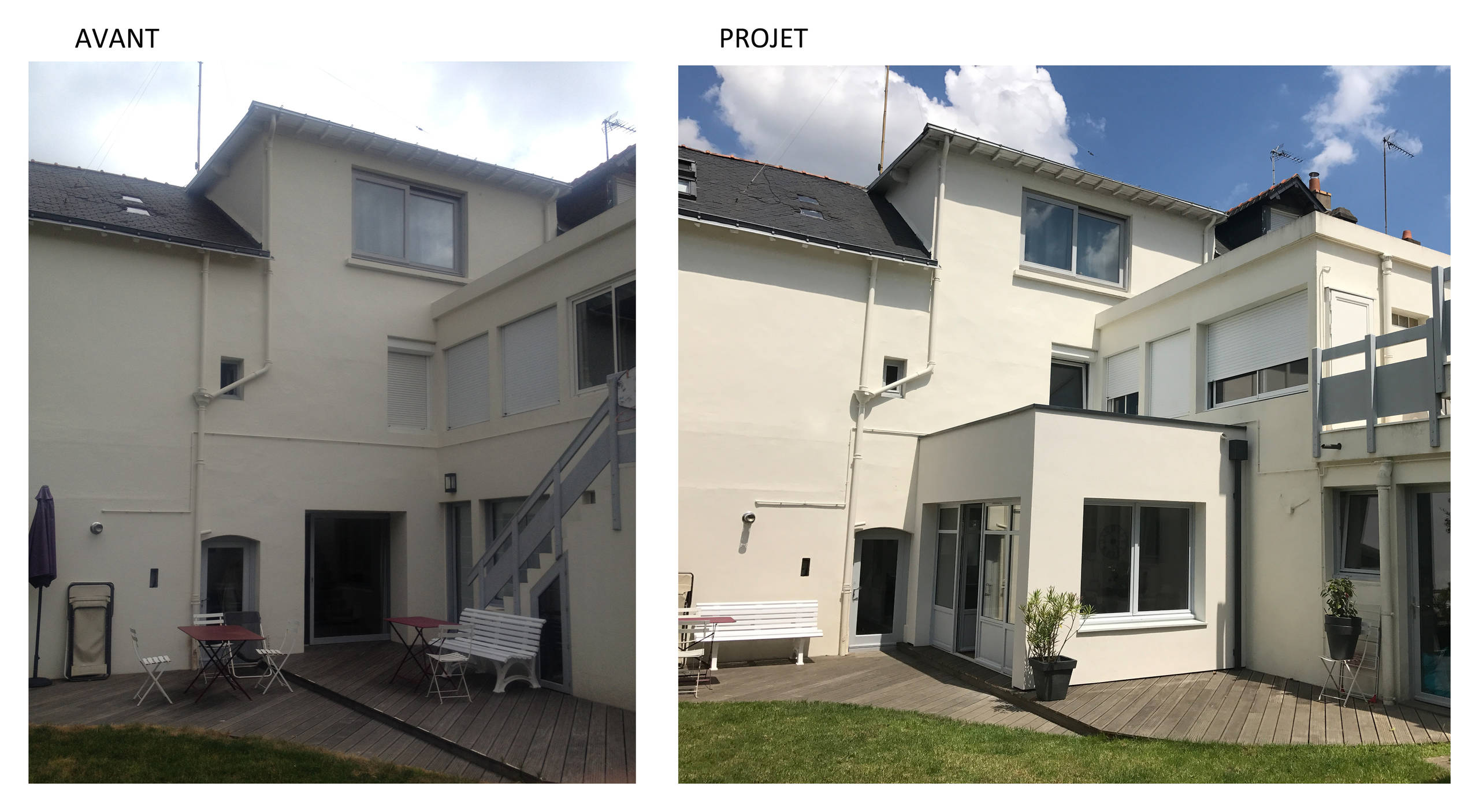 Extension en milieu urbains