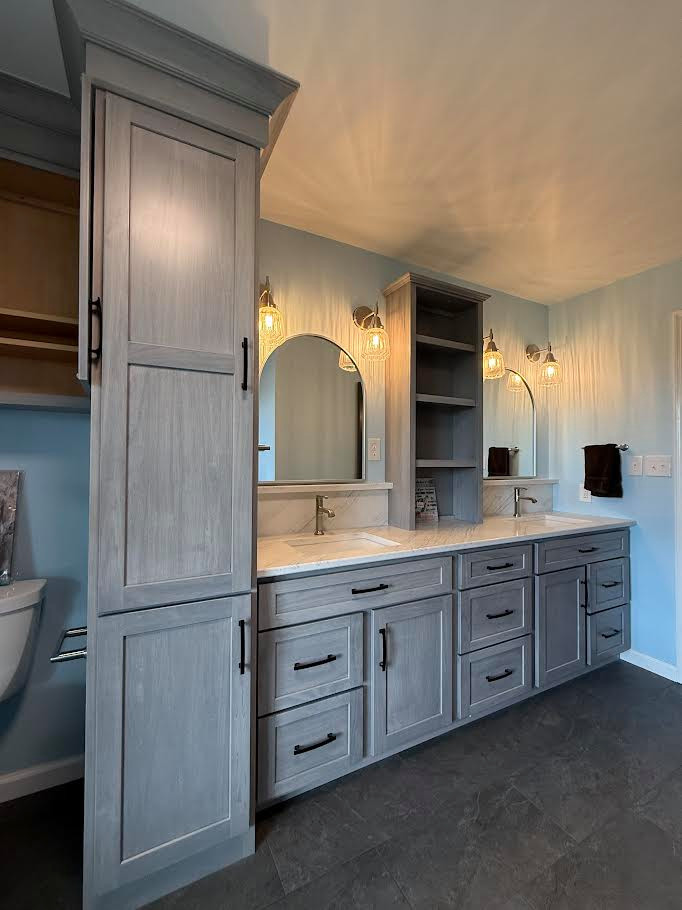 Bathroom Remodel with Tile Shower