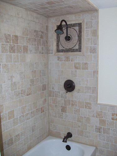 Bathroom - traditional bathroom idea in Houston