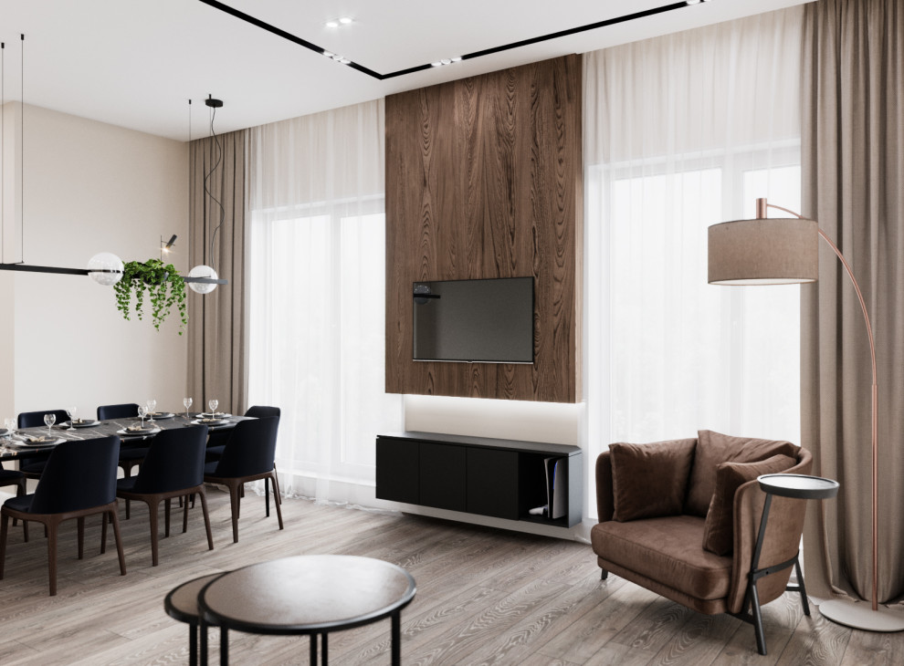 Дизайн-проект квартиры в жк "NOVIN"