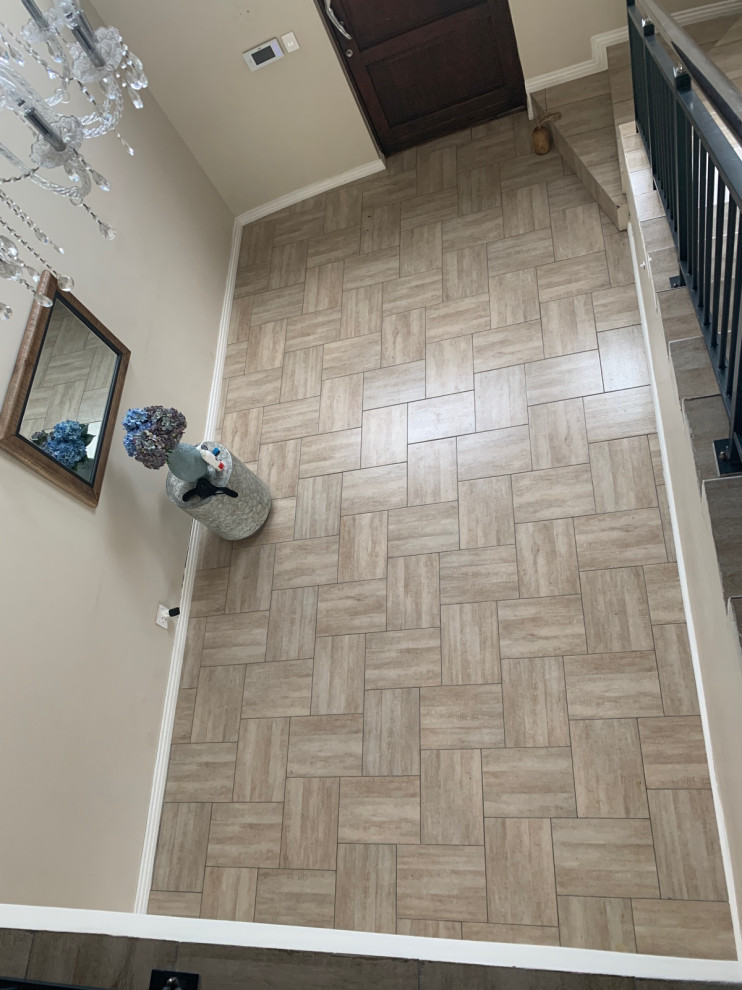 tiled skirting vs pvc painted to match wall