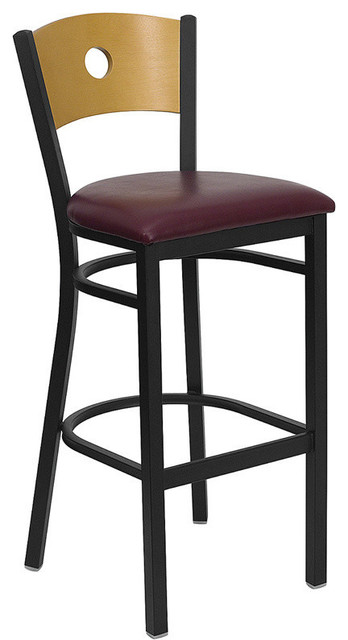 Hercules Series Black Circle Back Metal Restaurant Bar Stool Hercules Series Black Circle Back Metal Restaurant Bar Stool Stools And Counter By Bisonoffice