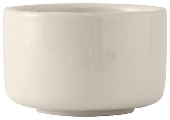 DuraTux 12 oz Unhandled Soup Cup Eggshell - Case of 24