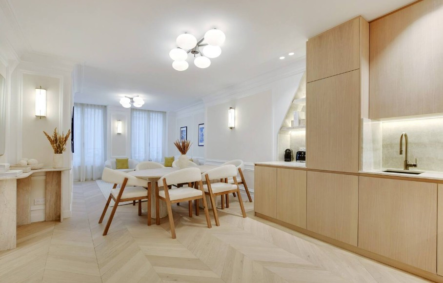 Conception et rénovation d'un appartement de 88 m²