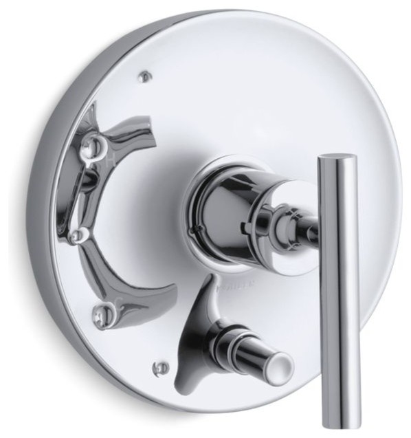 Kohler Purist RiteTemp PressureBalancing Valve Trim Transitional Tub And Shower Parts by