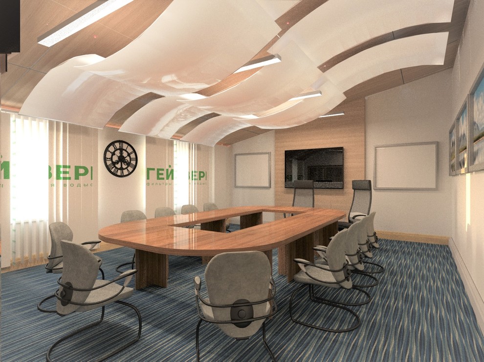 Визуализация переговорной офиса