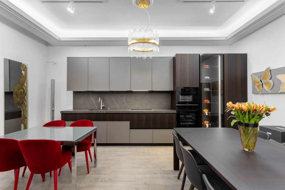 Кухня. Архитектура мебели. THE TOP Imperiale satine