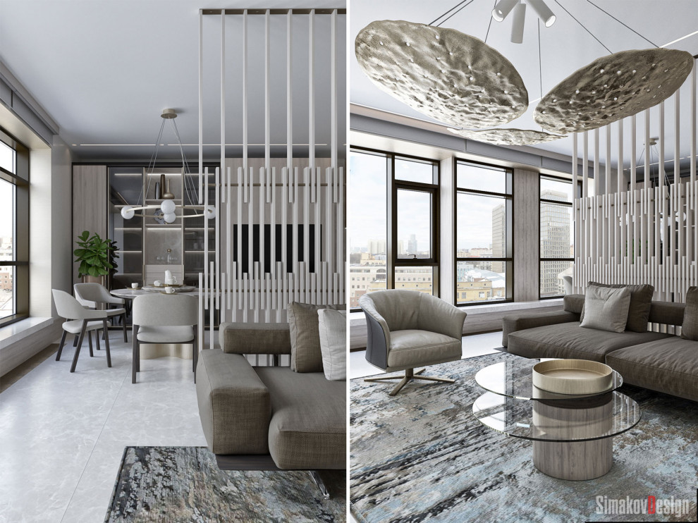 АПАРТАМЕНТЫ ЖК Резиденция Монэ.(гостиная)