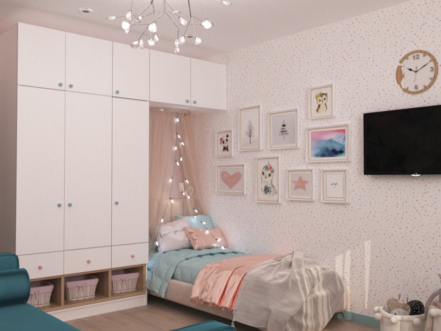 Детская для девочки г. Щёлково S=18 ка.м.