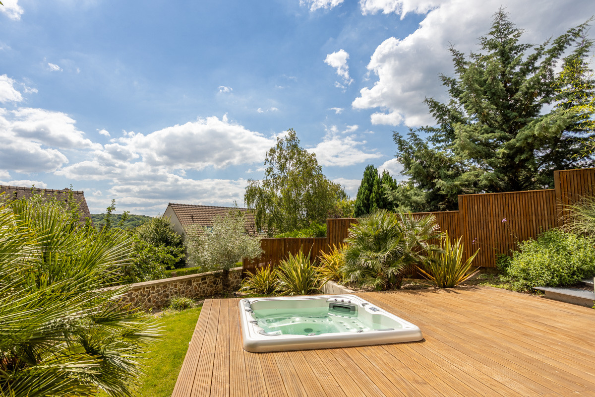 Un jardin aux allures contemporaines